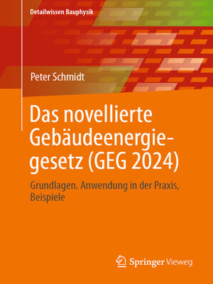 cover image of Das novellierte Gebäudeenergiegesetz (GEG 2024)